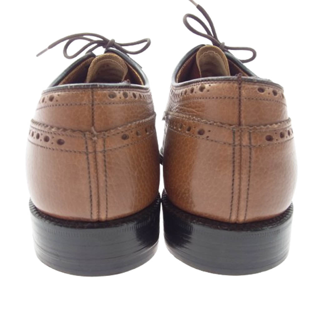CHURCH'S チャーチ 旧チャーチ  3都市 ウィングチップ レザー シューズ ブラウン系 7.5【中古】