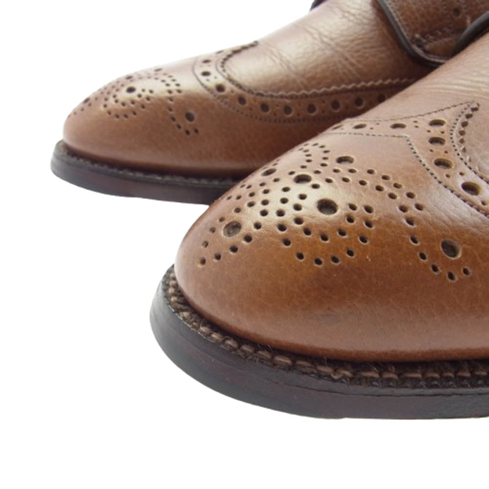 CHURCH'S チャーチ 旧チャーチ  3都市 ウィングチップ レザー シューズ ブラウン系 7.5【中古】