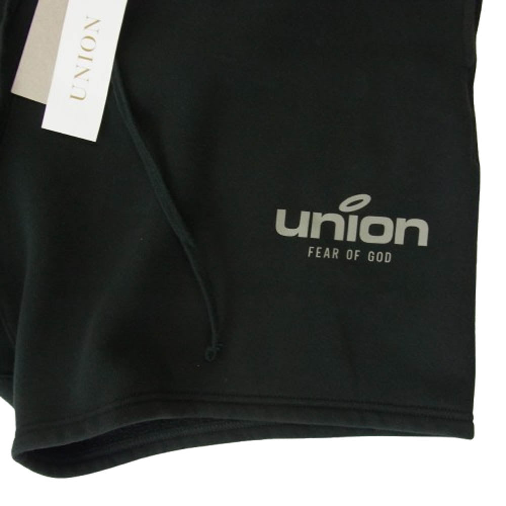 FEAR OF GOD フィアオブゴッド ESSENTIALS エッセンシャルズ × UNION ユニオン 160SU212080F VINTAGE SHORT Vintage Army ヴィンテージ アーミー ショーツ ハーフ ショートパンツ ブラック系 L【中古】