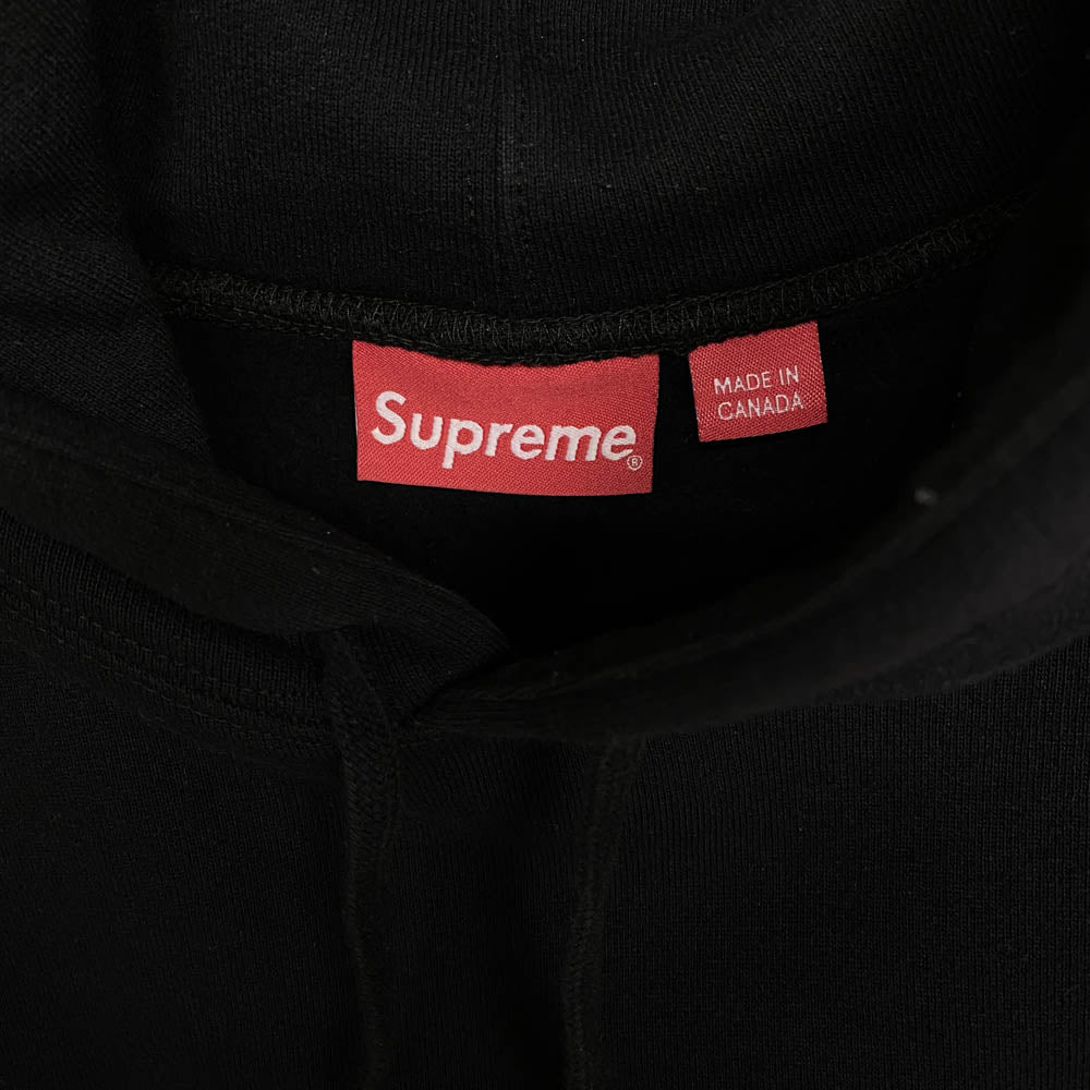 Supreme シュプリーム 19SS Blockbuster Hooded Sweatshirt ブロックバスター フーデット スウェット シャツ パーカー ブラック系 L【中古】