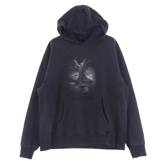 FEAR OF GOD フィアオブゴッド × UNION ユニオン FOGXUN-SS23-002 Eternal Union Hoodie エターナル フーディ プルオーバー パーカー ブラック系 M【中古】