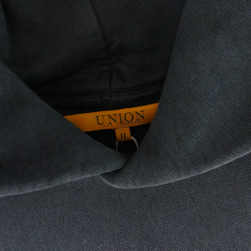 FEAR OF GOD フィアオブゴッド × UNION ユニオン FOGXUN-SS23-002 Eternal Union Hoodie エターナル フーディ プルオーバー パーカー ブラック系 M【中古】