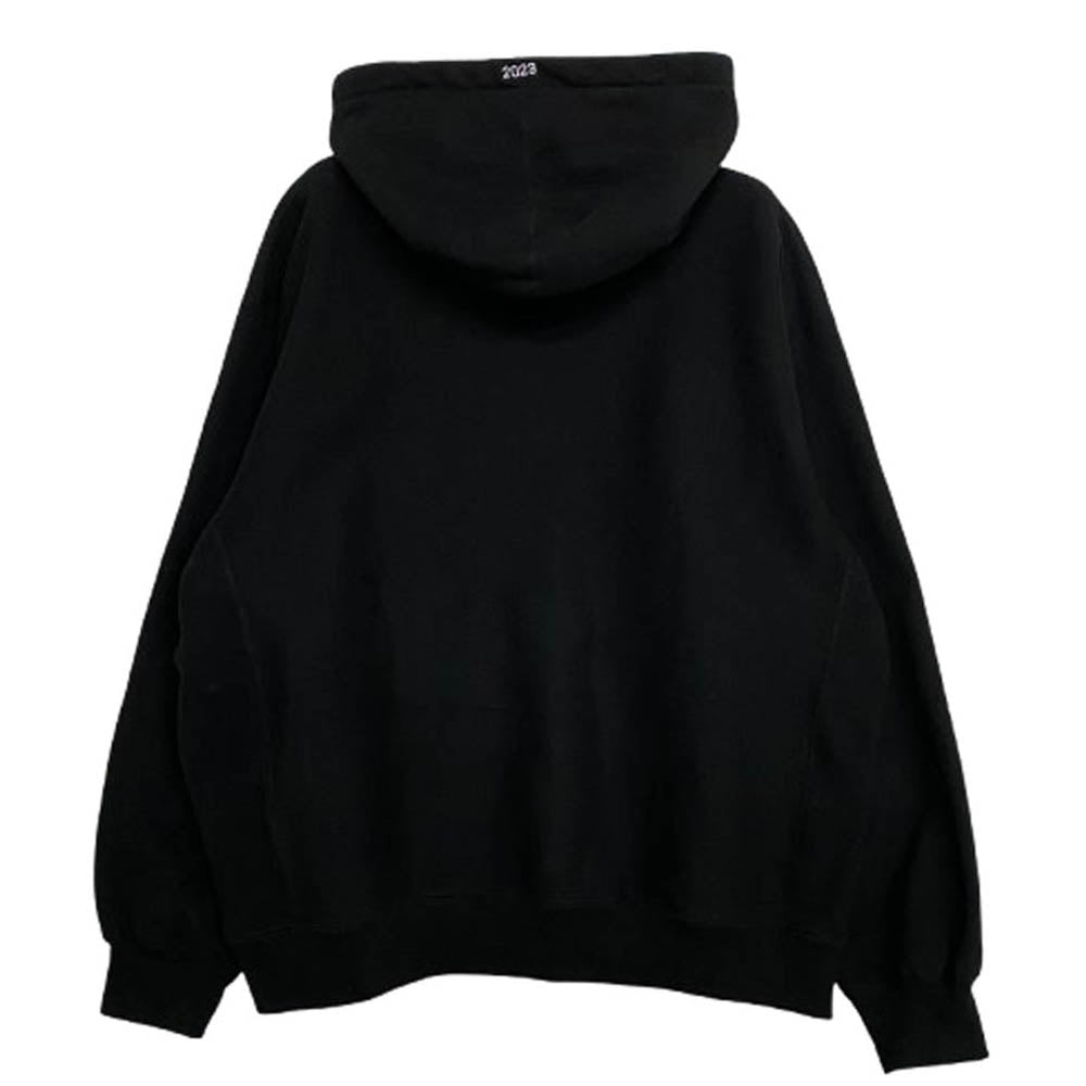 Supreme シュプリーム 23AW Box Logo Hooded Sweat shirt ボックス ロゴ フーデット スウェット シャツ パーカー ブラック系 L【中古】