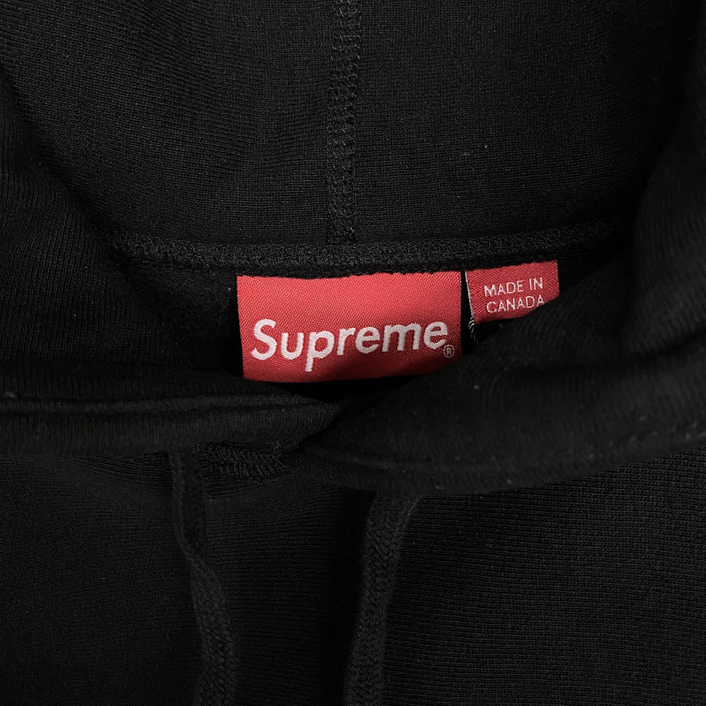 Supreme シュプリーム 23AW Box Logo Hooded Sweat shirt ボックス ロゴ フーデット スウェット シャツ パーカー ブラック系 L【中古】
