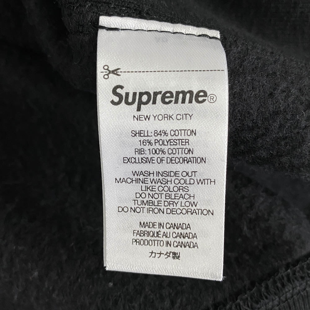 Supreme シュプリーム 23AW Box Logo Hooded Sweat shirt ボックス ロゴ フーデット スウェット シャツ パーカー ブラック系 L【中古】