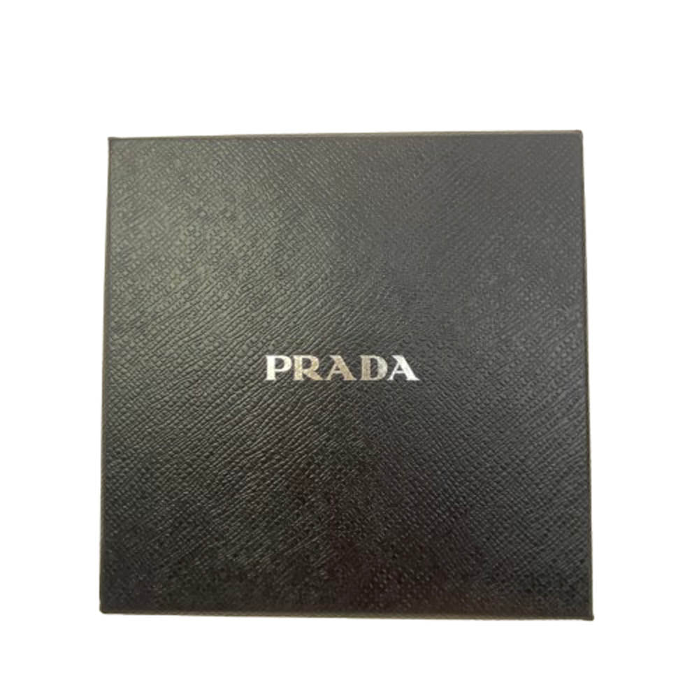 PRADA シュシュ Re Nylon ヘアアクセサリー トライアングルロゴ ☆送料関税込☆PRADA トライアングルロゴ Re-Nylon シュシュ