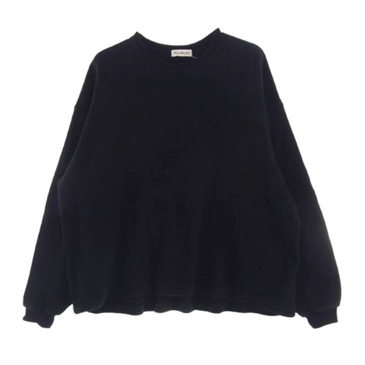 ポリプロイド Oversize Longsleeve #C オーバーサイズ ロング スリーブ スウェット ブラック系 2【中古】