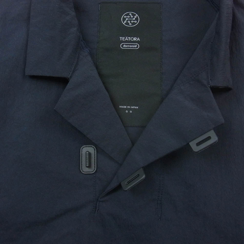 TEATORA テアトラ TT-CSNAP-POLO-DR CAPSULESNAP POLO SHIRT 半袖 ポロ シャツ ダークネイビー系 2【中古】