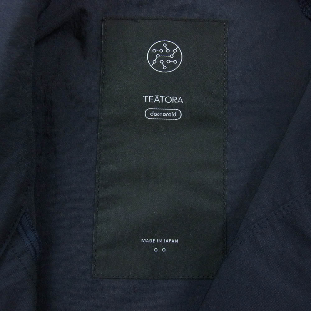 TEATORA テアトラ TT-CSNAP-POLO-DR CAPSULESNAP POLO SHIRT 半袖 ポロ シャツ ダークネイビー系 2【中古】