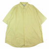 GRAPHPAPER グラフペーパー 24SS GM242-50004 SIDOGRAS S/S Oversized Regular Collar Shirt シドグラス 半袖 シャツ イエロー系 1【中古】
