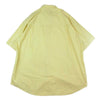 GRAPHPAPER グラフペーパー 24SS GM242-50004 SIDOGRAS S/S Oversized Regular Collar Shirt シドグラス 半袖 シャツ イエロー系 1【中古】