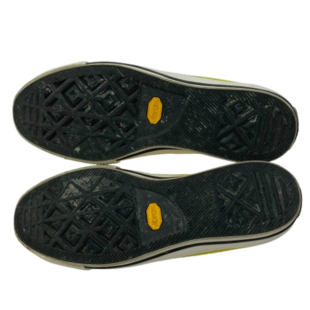 CONVERSE コンバース 1AD987 CHUCK TAYLOR LEATHER OX チャックテイラー レザー オックス スニーカー イエロー系 27cm【中古】