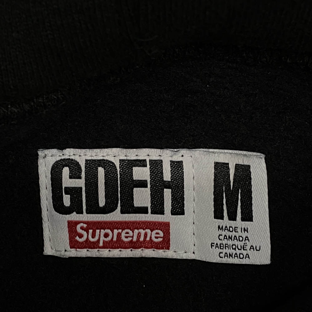 Supreme シュプリーム GOODENOUGH Hooded Sweatshirt グッド イナフ プルオーバー パーカー ブラック系 M【中古】