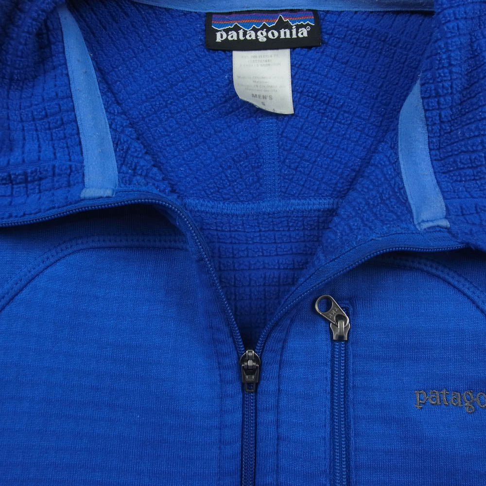 patagonia パタゴニア 40107 R1 プルオーバー ハーフジップ フリース ジャケット ブルー系 S【中古】