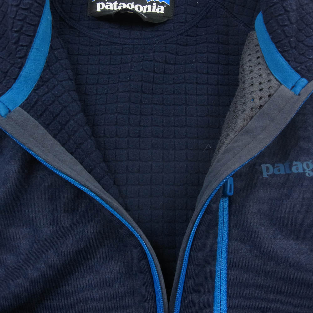 patagonia パタゴニア 40109 R1 プルオーバー ハーフジップ ジャケット ネイビー系 S【中古】
