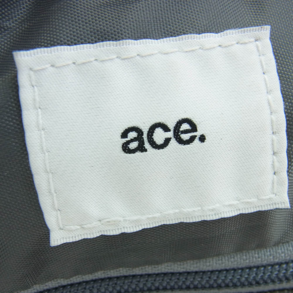 ace. エース 35113 デュアルポーズ エキスパン ダブル ビジネスリュック ネイビー系【中古】