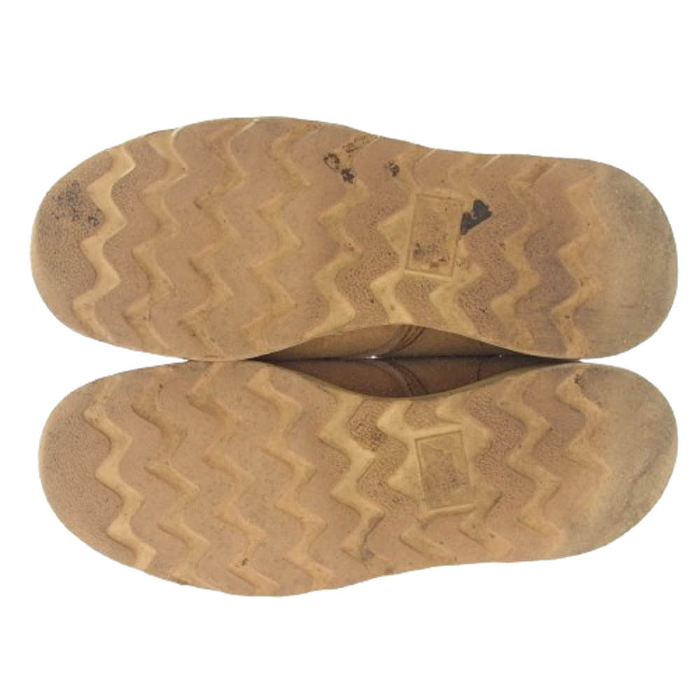 RED WING レッドウィング 8173 USA製 90s 四角犬タグ スエード アイリッシュセッター ラフアウト モックトゥ ブーツ ライトブラウン系 サイズ不明  インソール25.5cm【中古】