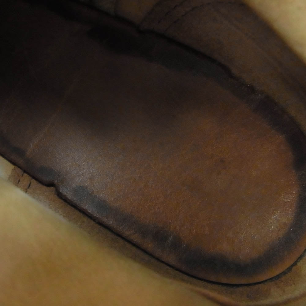 RED WING レッドウィング 8173 USA製 90s 四角犬タグ スエード アイリッシュセッター ラフアウト モックトゥ ブーツ ライトブラウン系 サイズ不明  インソール25.5cm【中古】