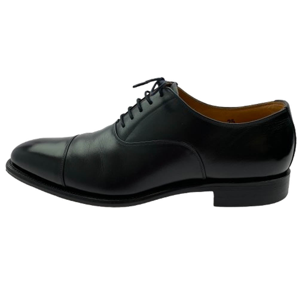 SCOTCH GRAIN スコッチグレイン 916 ODESSA オデッサ ストレートチップ レザー ドレス シューズ ブラック系 25【中古】