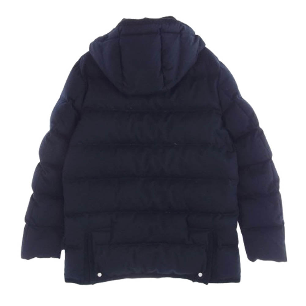 Mackintosh マッキントッシュ GD-004B ロロピアーナ ストームシステム 2WAY フード脱着 ウール ダウンジャケット ネイビー系 38【中古】