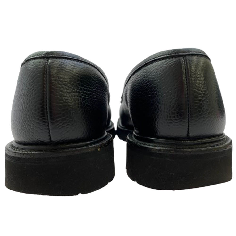 CROCKETT&JONES クロケットアンドジョーンズ 26224 BOSTON2 ボストン2 カントリーカーフ グレインレザー コインローファー ブラック系 UK7.5【中古】