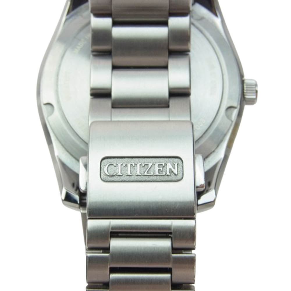 CITIZEN シチズン AQ4080-52L ザ・シチズン エコドライブ ウォッチ 腕時計 シルバー系 ブルー系【中古】