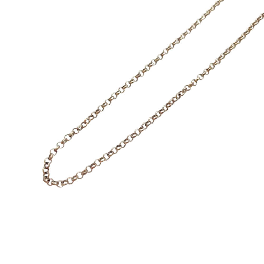 CHROME HEARTS クロムハーツ（原本有） NECKCHAIN R32 オールド ロールチェーン ネックレス 32インチ 32inch シルバー系【中古】