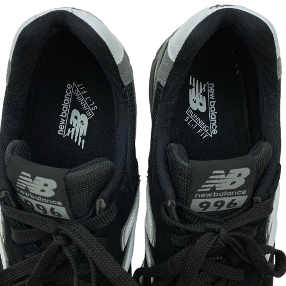 NEW BALANCE ニューバランス CM996SJ2 996 ブラックローカット スニーカー ブラック系 26cm【中古】