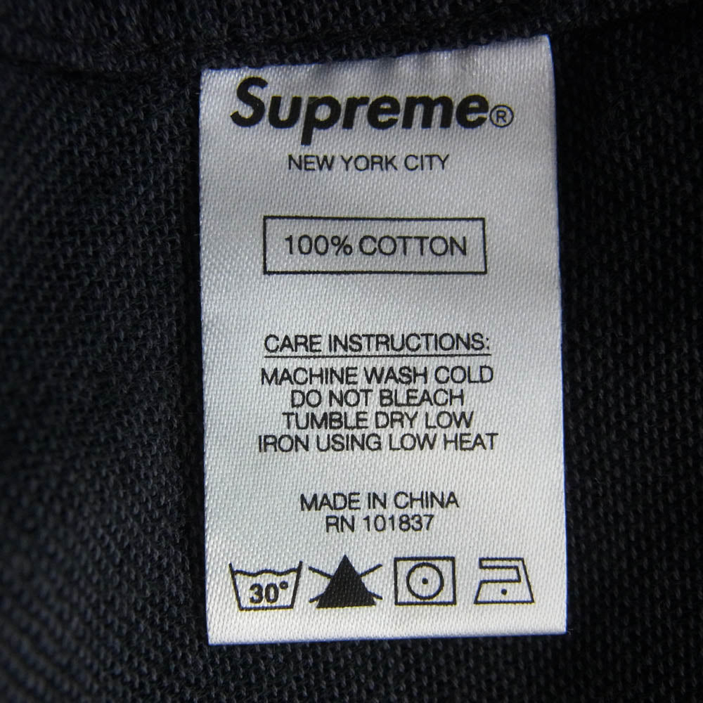 Supreme シュプリーム 20AW Yohji Yamamoto ヨウジヤマモト M-51 フロント ジップ パーカー ロング コート ブラック系 L【中古】