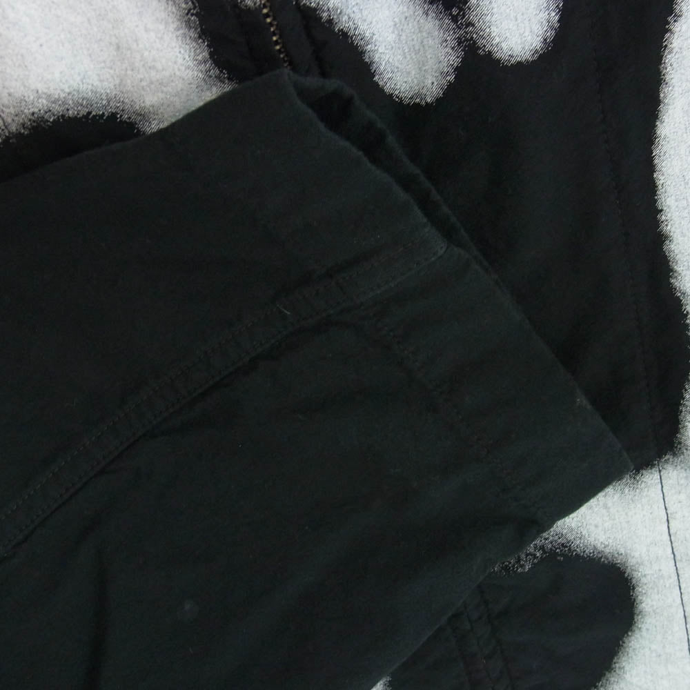 Supreme シュプリーム 20AW Yohji Yamamoto ヨウジヤマモト M-51 フロント ジップ パーカー ロング コート ブラック系 L【中古】