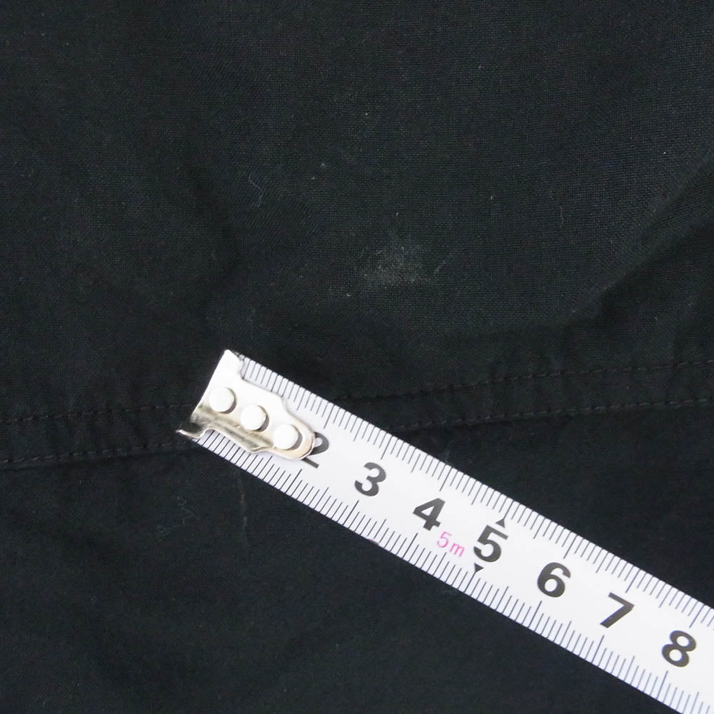 Supreme シュプリーム 20AW Yohji Yamamoto ヨウジヤマモト M-51 フロント ジップ パーカー ロング コート ブラック系 L【中古】