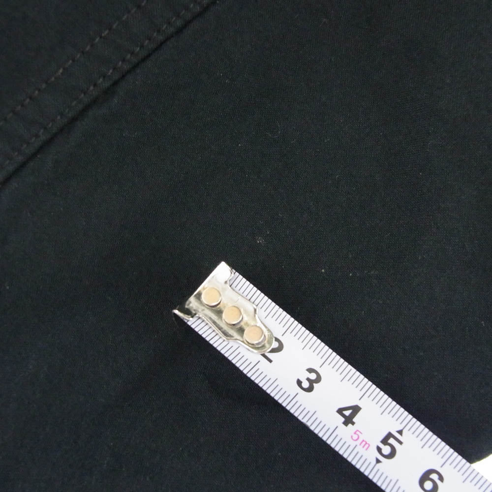 Supreme シュプリーム 20AW Yohji Yamamoto ヨウジヤマモト M-51 フロント ジップ パーカー ロング コート ブラック系 L【中古】