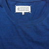 MAISON MARGIELA メゾンマルジェラ S50GC0457 四つタグ コットンクルーネック 半袖 Tシャツ インディゴブルー系 L【中古】