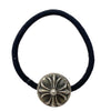CHROME HEARTS クロムハーツ（原本無） HAIRBAND クロスボールボタンヘアゴム シルバーコンチョ シルバー系【中古】