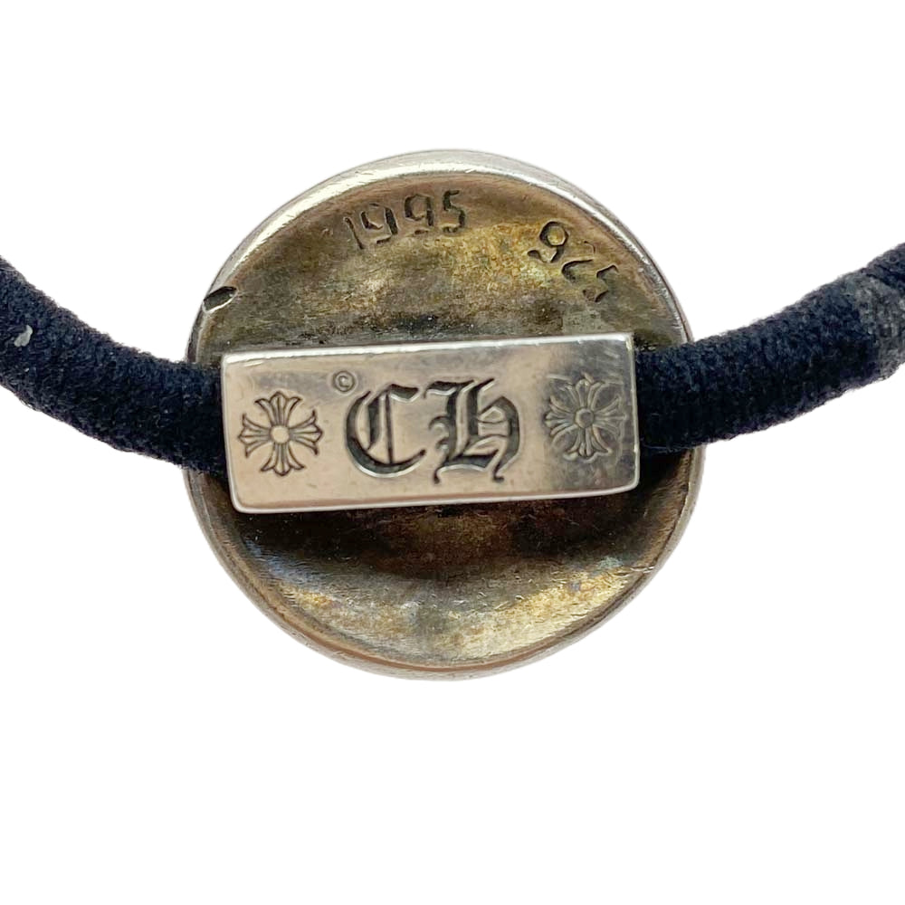 CHROME HEARTS クロムハーツ（原本無） HAIRBAND クロスボールボタンヘアゴム シルバーコンチョ シルバー系【中古】