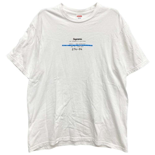 Supreme シュプリーム 24SS Standard Tee スタンダード Tシャツ 半袖 ホワイト ホワイト系 L【中古】