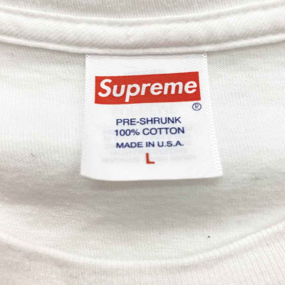 Supreme シュプリーム 24SS Standard Tee スタンダード Tシャツ 半袖 ホワイト ホワイト系 L【中古】