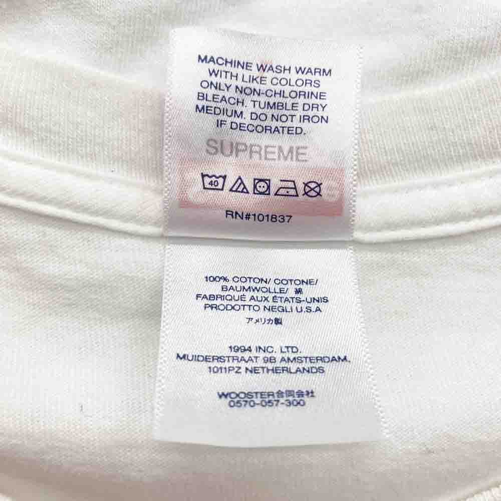 Supreme シュプリーム 24SS Standard Tee スタンダード Tシャツ 半袖 ホワイト ホワイト系 L【中古】