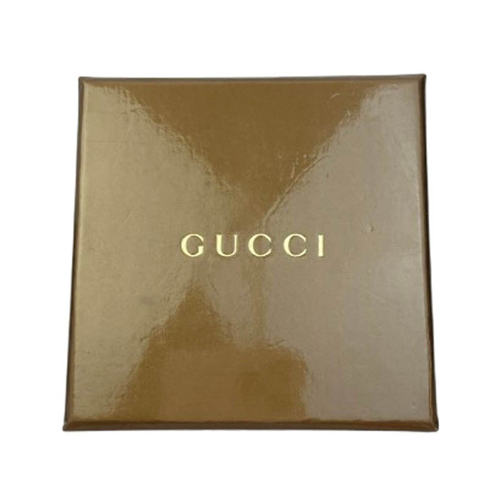 GUCCI グッチ ドッグタグ ボール チェーン ネックレス シルバー系【中古】