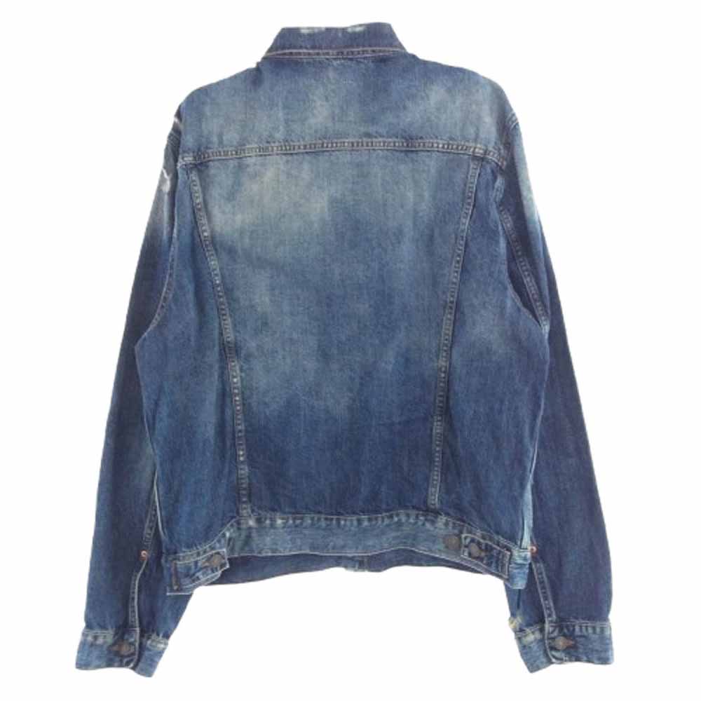 RALPH LAUREN ラルフローレン denim&supply デニムアンドサプライ ダメージ 加工 デニム ジャケット インディゴブルー系 XL【中古】