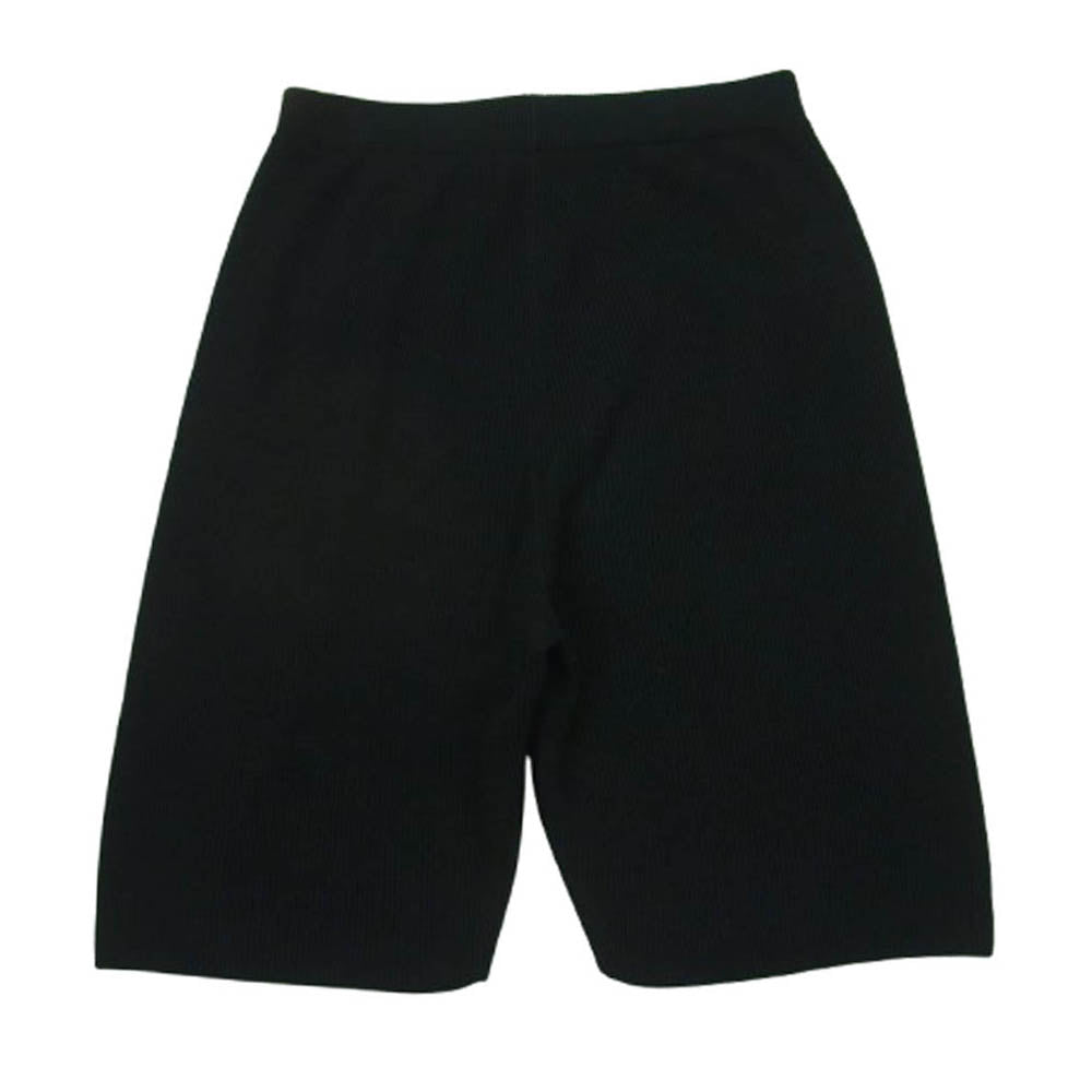 AURALEE オーラリー 22SS Super Hard Twist Rib Knit Shorts スーパー ハード ツイスト リブ ニット ショーツ ショート パンツ ブラック系 5【中古】