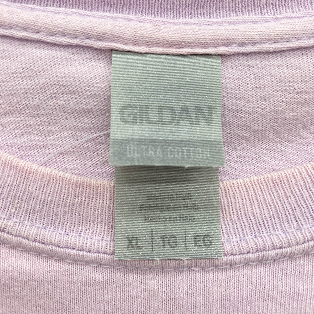 レイドバックテイラー LBT-CM001 ART WORK TEE CAITLIN MATTISSON S/S TEE GILDAN 仕様 アートワーク 半袖 プリント Tシャツ パープル系 XL【中古】
