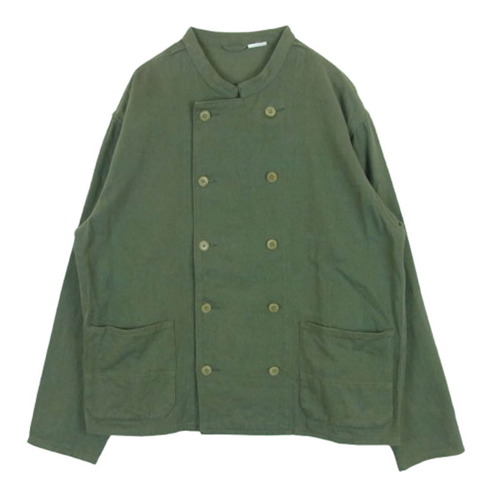 ADDICT CLOTHES アディクトクローズ ACV-SJK02CLKT ACVM COTTON LINEN COOK JKT ミリタリー ジャケット グリーン系 42【中古】