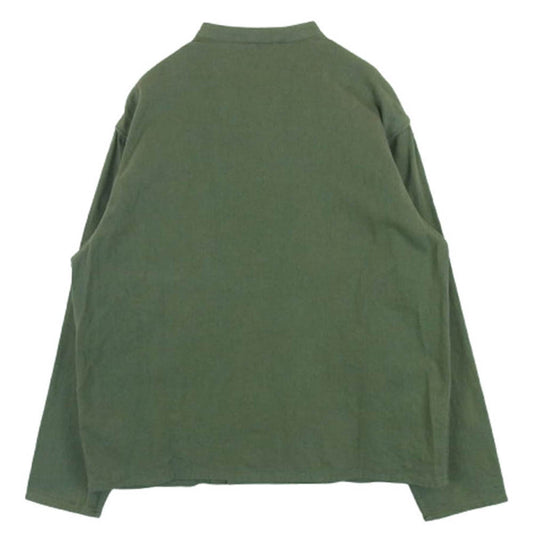 ADDICT CLOTHES アディクトクローズ ACV-SJK02CLKT ACVM COTTON LINEN COOK JKT ミリタリー ジャケット グリーン系 42【中古】