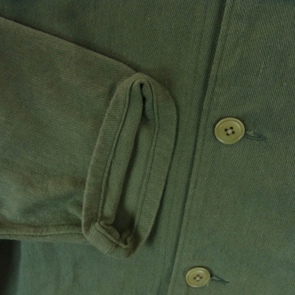 ADDICT CLOTHES アディクトクローズ ACV-SJK02CLKT ACVM COTTON LINEN COOK JKT ミリタリー ジャケット グリーン系 42【中古】