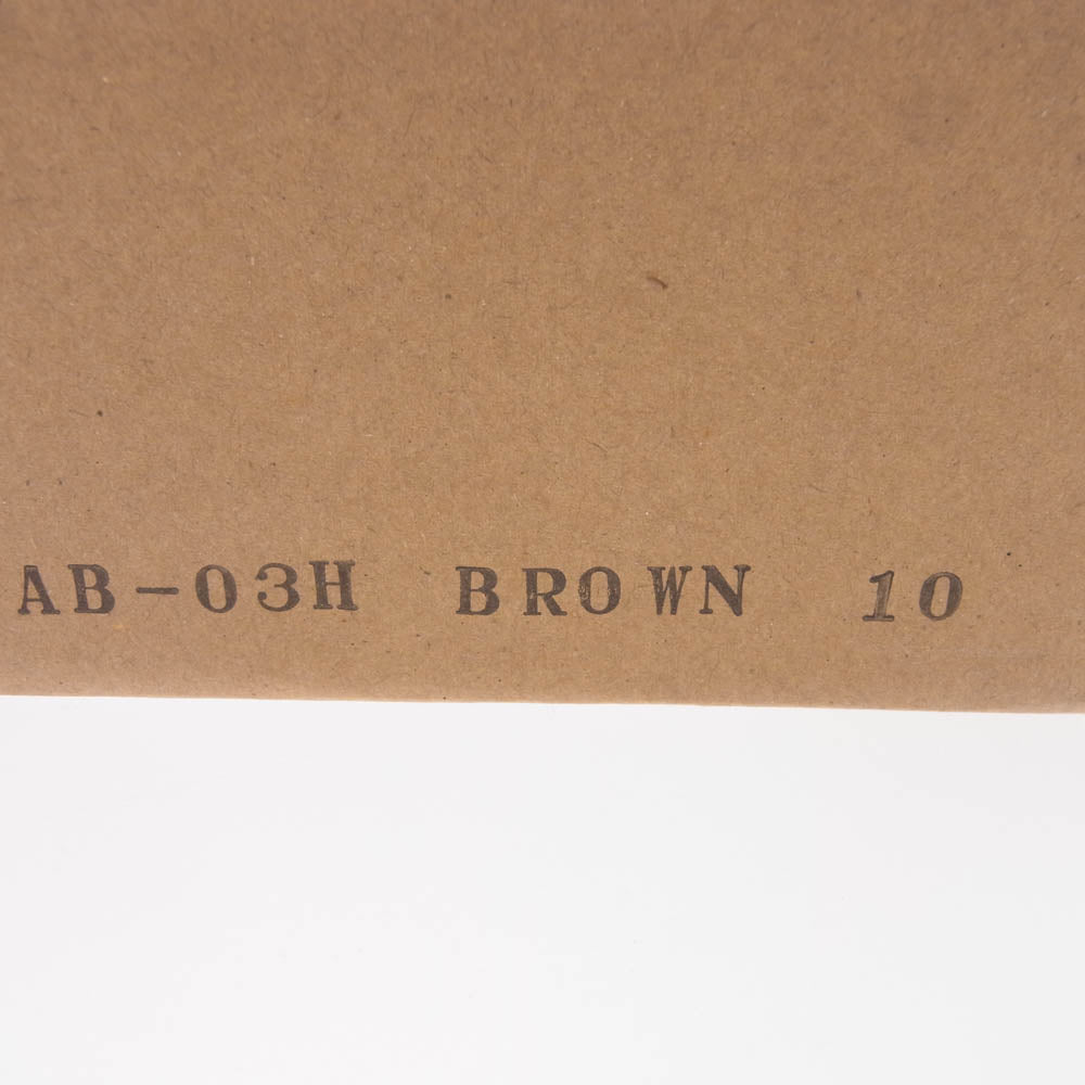 ADDICT CLOTHES アディクトクローズ AB-03H-ST HORSEHIDE CHELSEA BOOTS HORSE BROWN ホースハイド チェルシー ブーツ サイドゴア ブラウン系 10【中古】