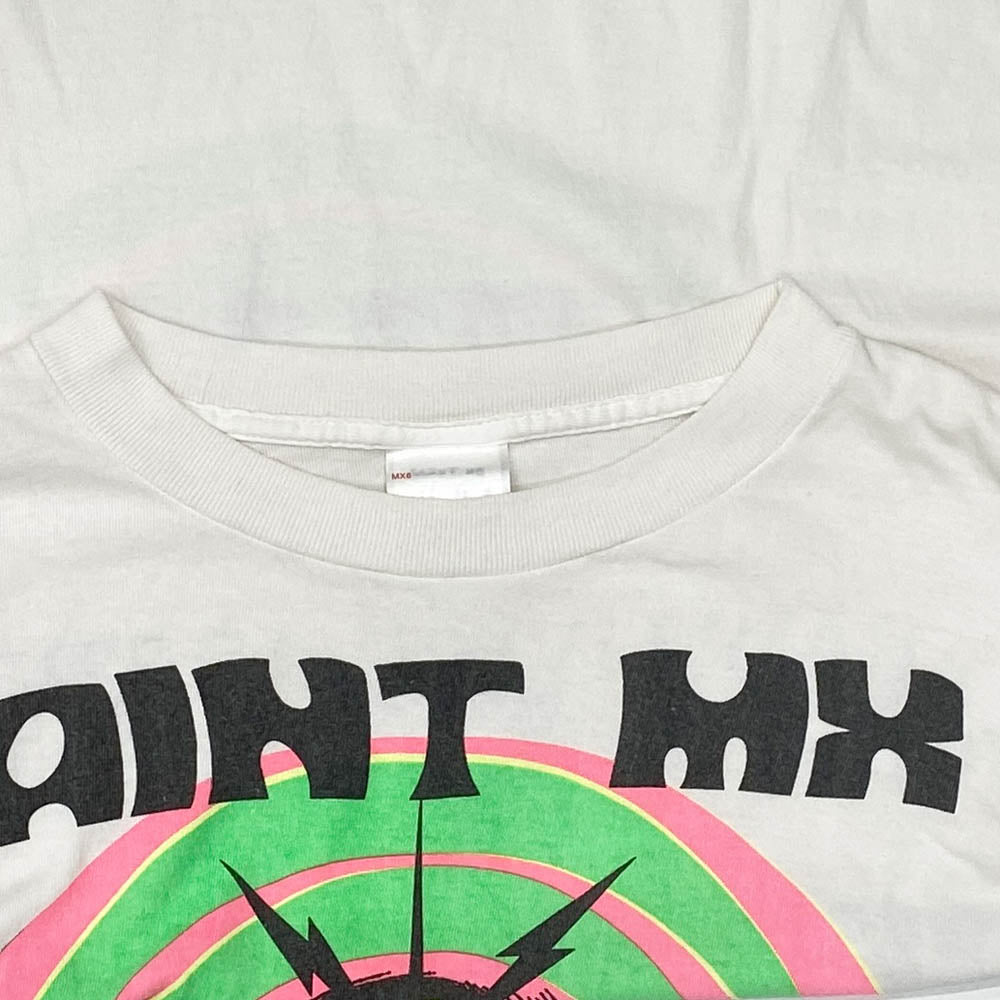 SAINT MICHAEL セントマイケル 25SS SM-HR-0000-018 SS TEE グラフィックプリント Tシャツ 半袖カットソー オフホワイト系 XXL【中古】