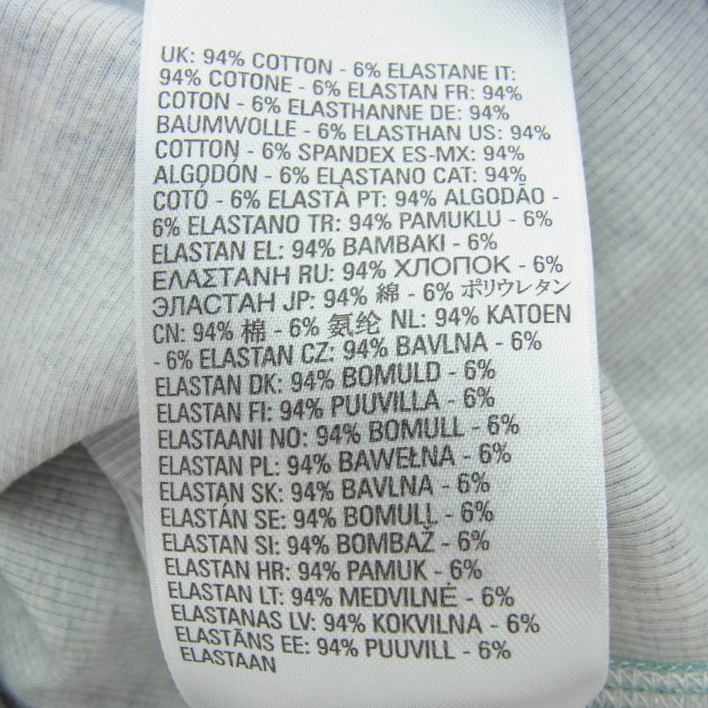 DIESEL ディーゼル A10765 T-SKINZY-LACE 総柄 半袖 Tシャツ グレー系 マルチカラー系 S【中古】