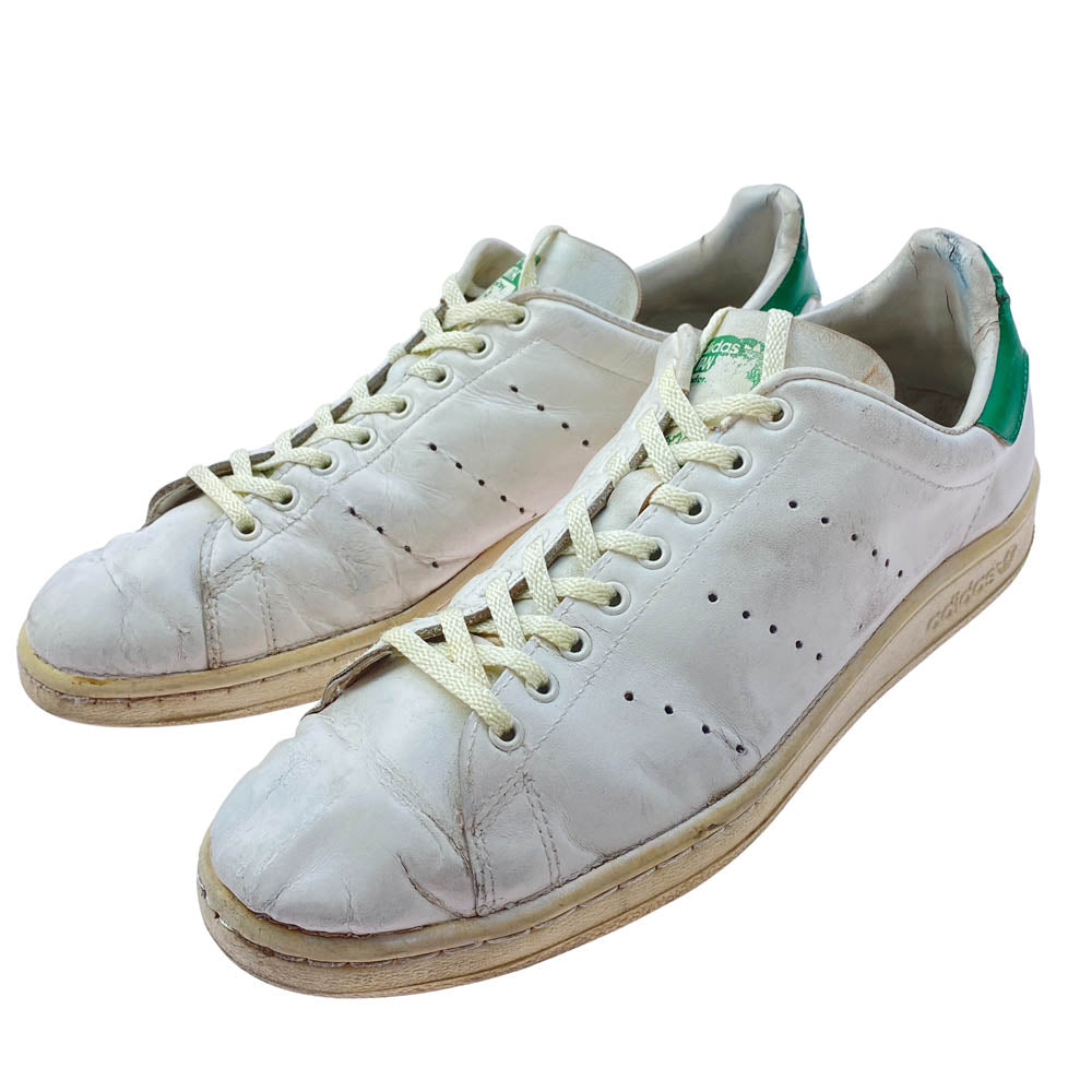 adidas アディダス 90s made in モロッコ製 STAN SMITH スタンスミス ローカット スニーカー ホワイト系 29cm【中古】