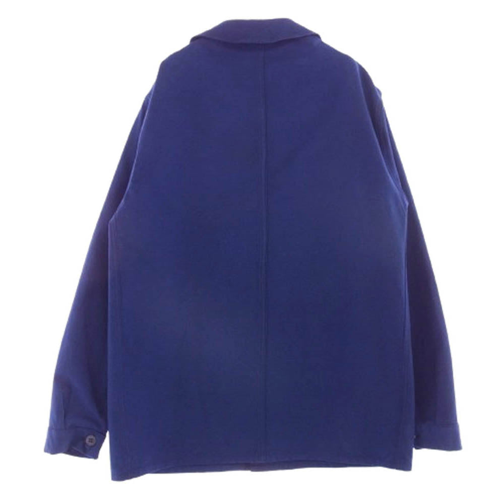 ヴィンテージ 50s French Work Jacket フレンチ ワーク ジャケット ネイビー系 46【中古】